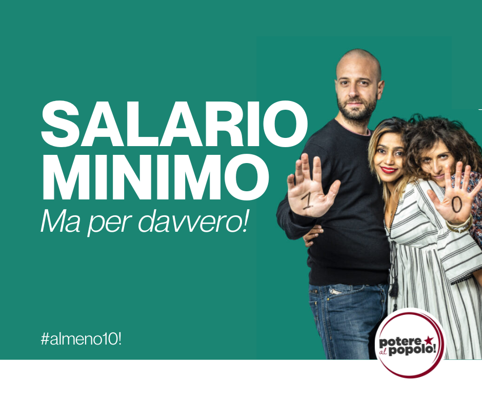 Salario minimo, ma per davvero! (e non per spot elettorale)